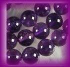 AMETHYST RUSSICAN 10 MM ROUND LOOSE GEMS 39 PIECES