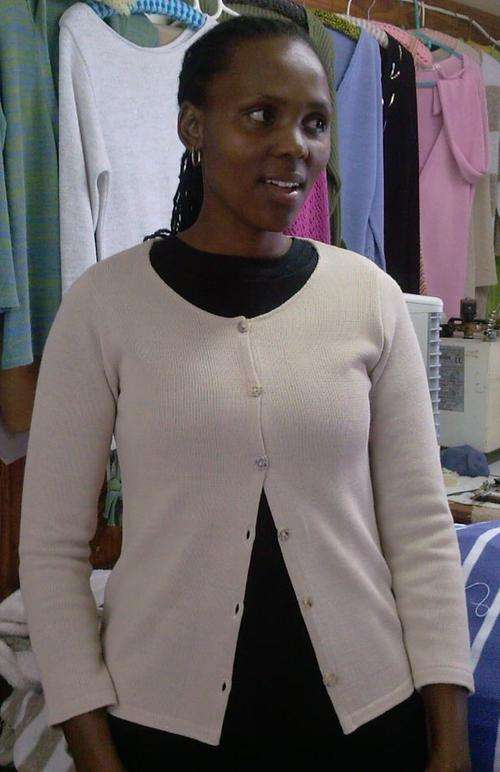 KNITTED CARDIGANS HIGH ROUND NECK TOP TO BOTTOM BUTTON  - MADE TO ORDER - YOU CHOOSE SIZE AND COLOUR