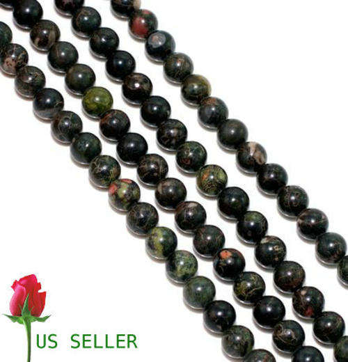 6MM JASPER DIFFERENT SHADES OF GREEN -   NATURAL  66PIECES  26GRMS