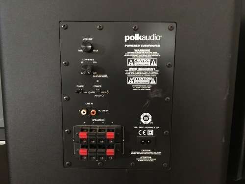 Polk Audio PSW110 Powered subwoofer (Black)