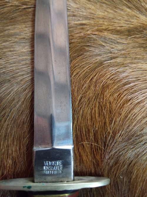 SHEFFIELD ENGLAND DAGGER VENTURE BY EM SLATER, SHEFFIELD