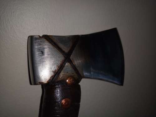 VIKING AXE LENGTH 41 CM HANDMADE
