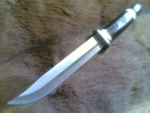 STUNNING CHRISTMAS GIFT ONE OF A KIND HANDMADE KNIFE USING 440 SS STEEL