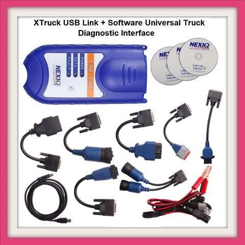 NEXIQ 125032 USB Link Truck Diagnostic Tool Bluetooth Version