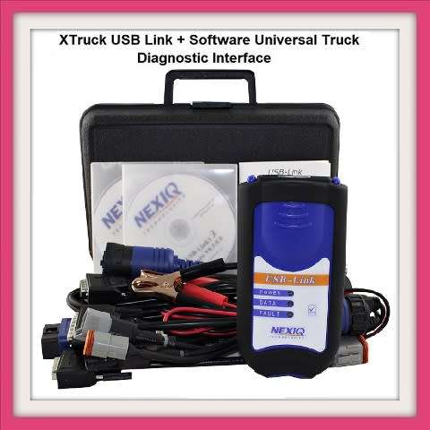 NEXIQ 125032 USB Link Truck Diagnostic Tool Bluetooth Version
