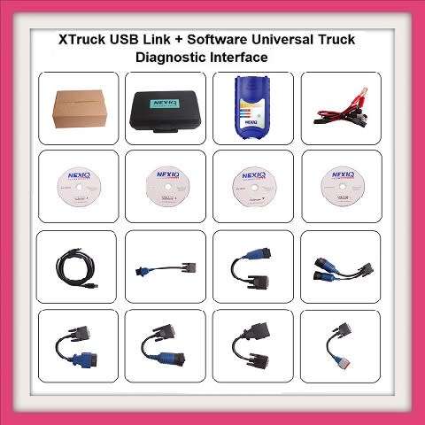 NEXIQ 125032 USB Link Truck Diagnostic Tool Bluetooth Version