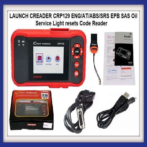Launch Creader CRP129 Professional Diagnostic System Powerful than Launch CRP123 and Launch Cresette