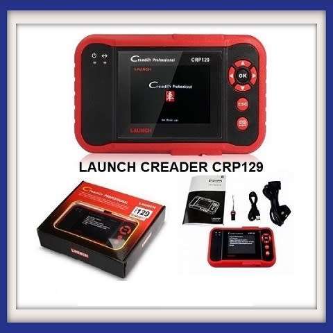 Launch Creader CRP129 Professional Diagnostic System Powerful than Launch CRP123 and Launch Cresette