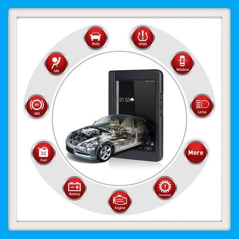 Launch X431 V8" Pro Tablet Wifi/Bluetooth Diagnostic Tool + 2 Years Free Updates