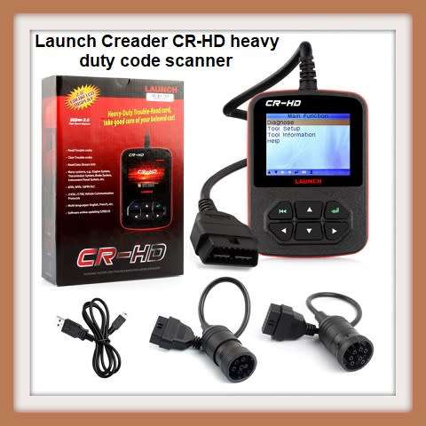 Launch Creader CR-HD heavy duty Truck code scanner
