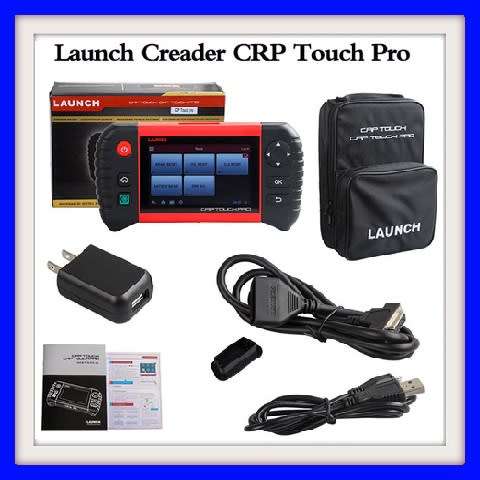 Launch Creader CRP Touch Pro 5.0` Android Touch Screen Full System Diagnostic Service Reset Tool
