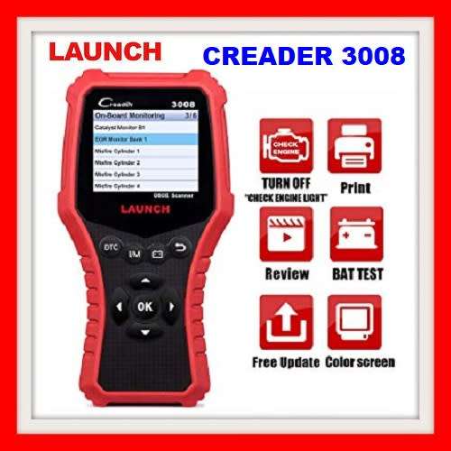 Launch CR3008 OBD2 OBDII Auto Scanner X431 Creader 3008 OBD 2 Engine Code Reader