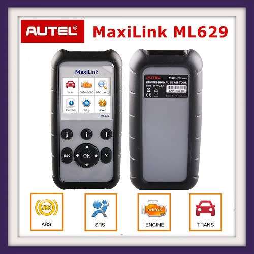 Autel ML629 OBD2 Scanner Automotive Engine Transmission ABS SRS Diagnoses Tool