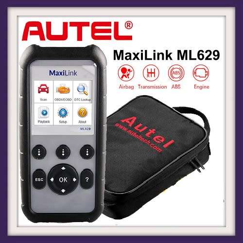 Autel ML629 OBD2 Scanner Automotive Engine Transmission ABS SRS Diagnoses Tool
