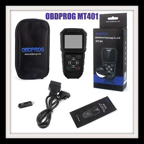 Obdprog MT401 Odometer Adjustment correction tool+OBD2 Scanner Mileage Adjust diagnose Tool