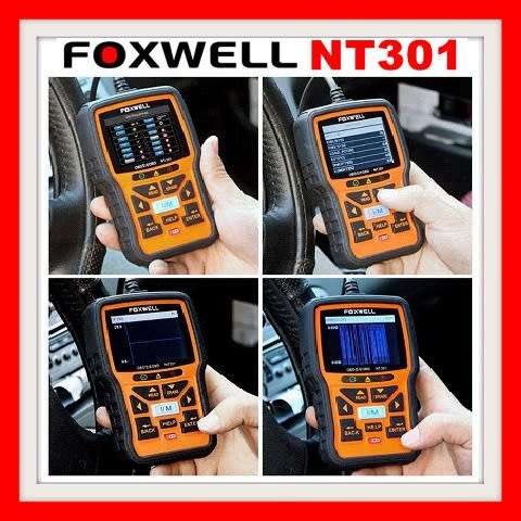 FOXWELL NT301 CAN OBDII / EOBD COD READER DIAGNOSTIC TOOL