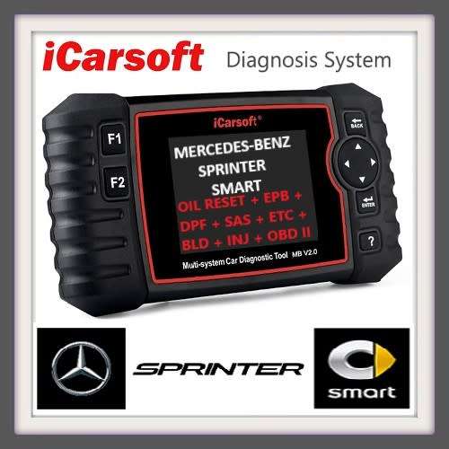 ICARSOFT MB V2.0 PROFESSIONAL DIAGNOSTIC TOOL FOR MERCEDES-BENZ / SPRINTER / SMART