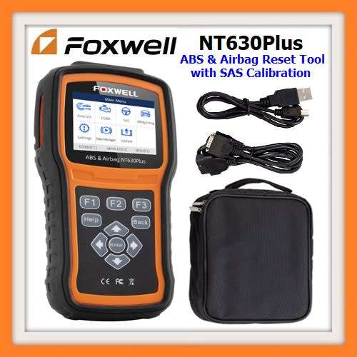 Foxwell NT630Plus ABS & Airbag Reset Tool with SAS Calibration New Released 2019 Version
