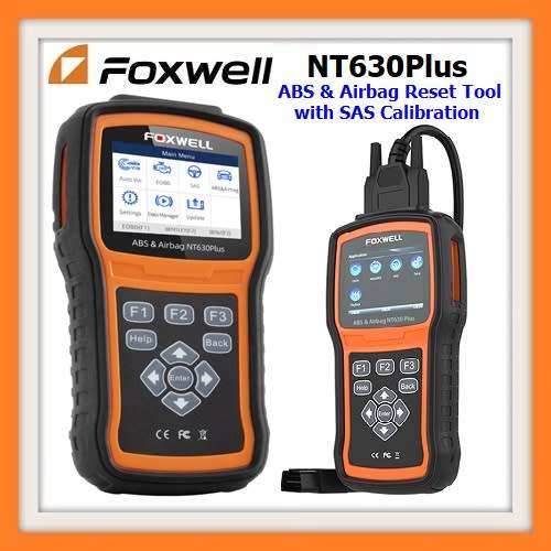 Foxwell NT630Plus ABS & Airbag Reset Tool with SAS Calibration New Released 2019 Version
