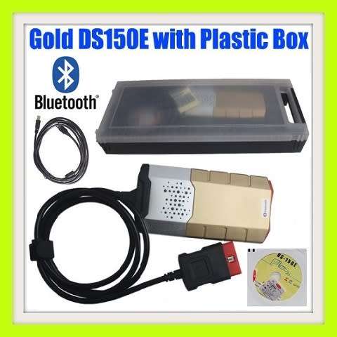 VD TCS CDP (LIKE THE DELPHIS DS150E) PRO GOLD BLUETOOTH OBD OBD2 DIAGNOSTIC TOOL + CASE