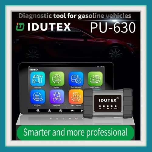 iDutex PU-630 Android-based multi-functional diagnostic tool with 8 inch tablet