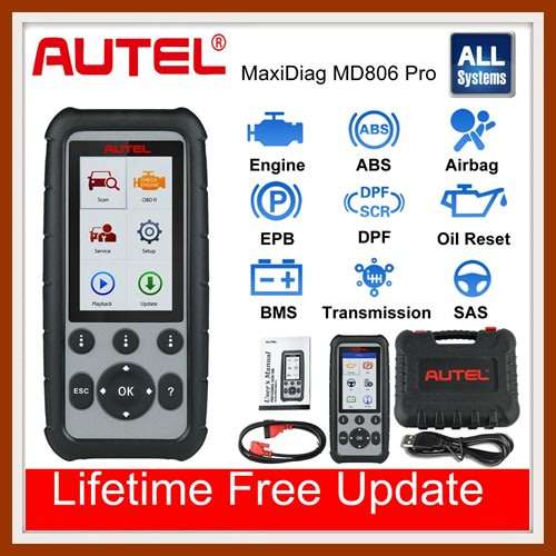 Autel MaxiDiag MD806 Pro Full System Diagnostic Tool