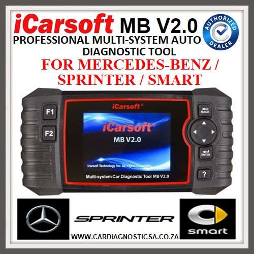 ICARSOFT MB V2.0 PROFESSIONAL DIAGNOSTIC TOOL FOR MERCEDES-BENZ / SPRINTER / SMART