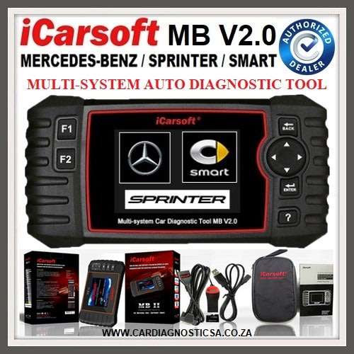 ICARSOFT MB V2.0 PROFESSIONAL DIAGNOSTIC TOOL FOR MERCEDES-BENZ / SPRINTER / SMART