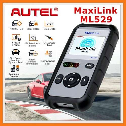 Autel MaxiLink ML529 Car OBD 2 / EOBD Code Reader Scanner Full OBDII Diagnosis Functions