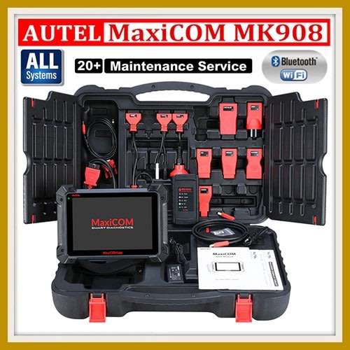 Autel MaxiCom MK908 All System Diagnostic Tool Support Ecu & Key Coding