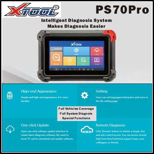XTool PS70 Pro High-End Diagnostic System