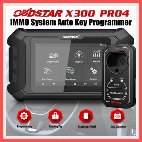 OBDStar X300 Pro4 5 inch IMMO Key Programmer Device Function For Locksmith