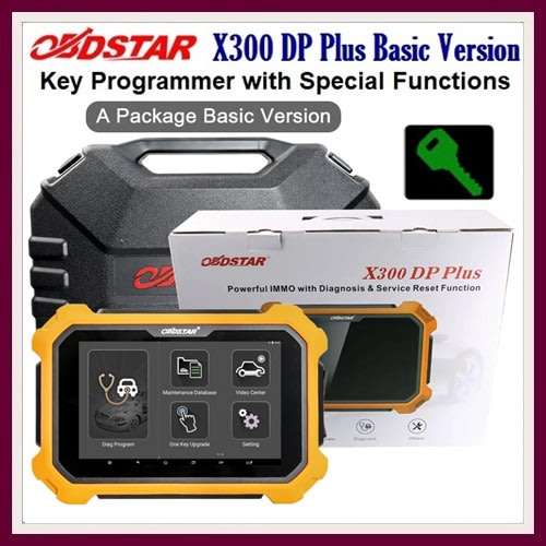 OBDStar X300 DP Plus Basic Version Key Programmer with Special Function