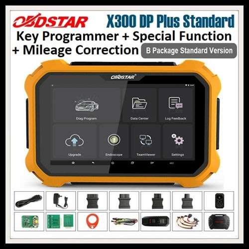 Obdstar X300 DP Plus Standard Version Key Programmer with Special Function and Mileage Correction