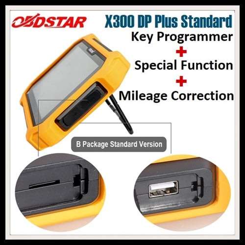 Obdstar X300 DP Plus Standard Version Key Programmer with Special Function and Mileage Correction