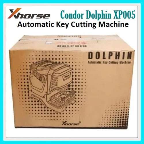 Xhorse Condor Dolphin XP005 Key Cutting Machine Works with Phone Application Via Bluetooth