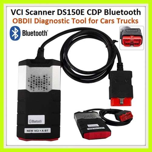 VCI DS150E Like Delphi with Latest Software V2017.R3 Diagnostic Tool for Cars & Trucks.