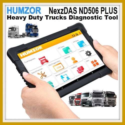 Humzor NexzDAS ND506 Plus Heavy Duty Truck Diagnostic Tool