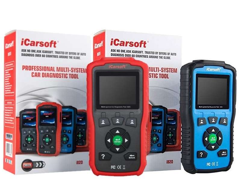iCarsoft i820 OBDII/EOBD CAN Car Diagnostic Tool