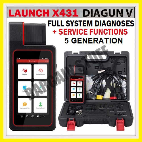 Launch X431 Diagun Version V Bi-Directional Full System Scan Tool,  2 Years Free Update