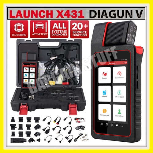 Launch X431 Diagun Version V Bi-Directional Full System Scan Tool,  2 Years Free Update