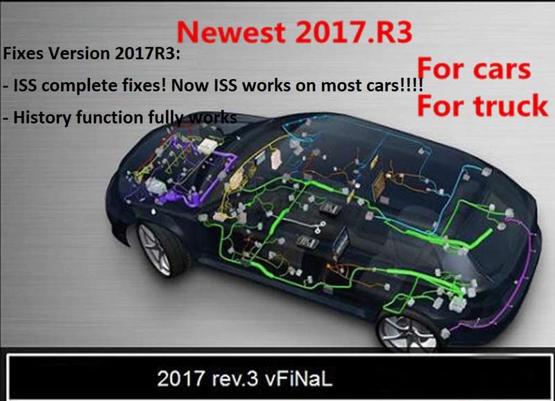 Latest 2017R3(Delphi) Software For Cars And Trucks Now Available