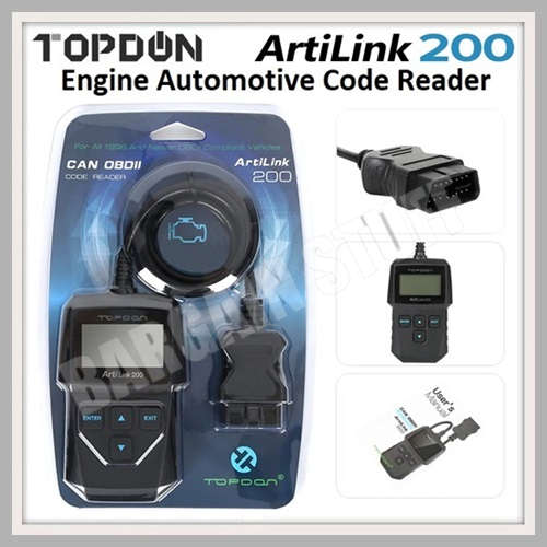Topdon ArtiLink 200 OBD2 Auto Engine Scanner Code Reader