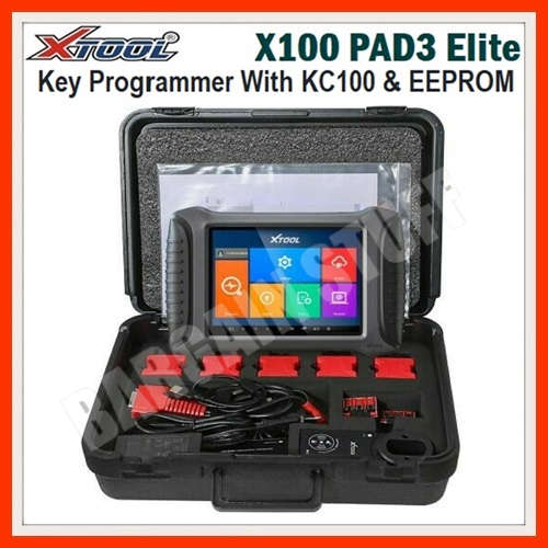 XTool X100 PAD3 Elite Professional Tablet Key Programmer With KC100 & EEPROM Adapter