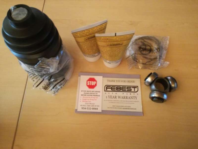 Mitsubishi Outlander FEBEST 0411-CW5LH Left Inner CV Joint