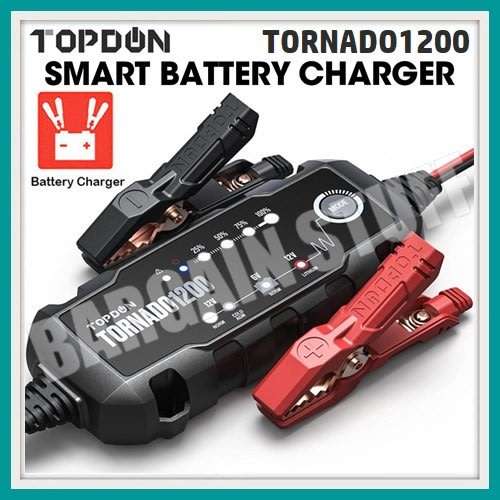 Topdon Tornado 1200 smart battery charger