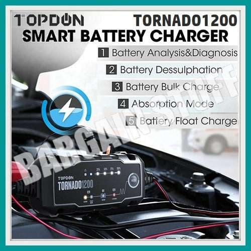 Topdon Tornado 1200 smart battery charger