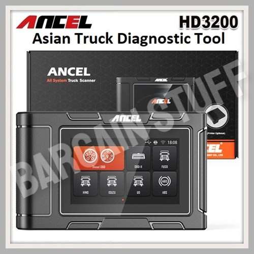 Ancel HD3200 All System Heavy Duty Truck Diagnostic Scanner For Asian Truck