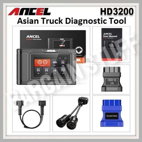Ancel HD3200 All System Heavy Duty Truck Diagnostic Scanner For Asian Truck