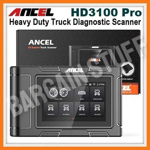 Ancel HD3100 Pro Heavy Duty Truck Full System Diagnostic Scanner